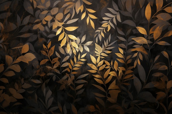 Elegant Leafy Cascade