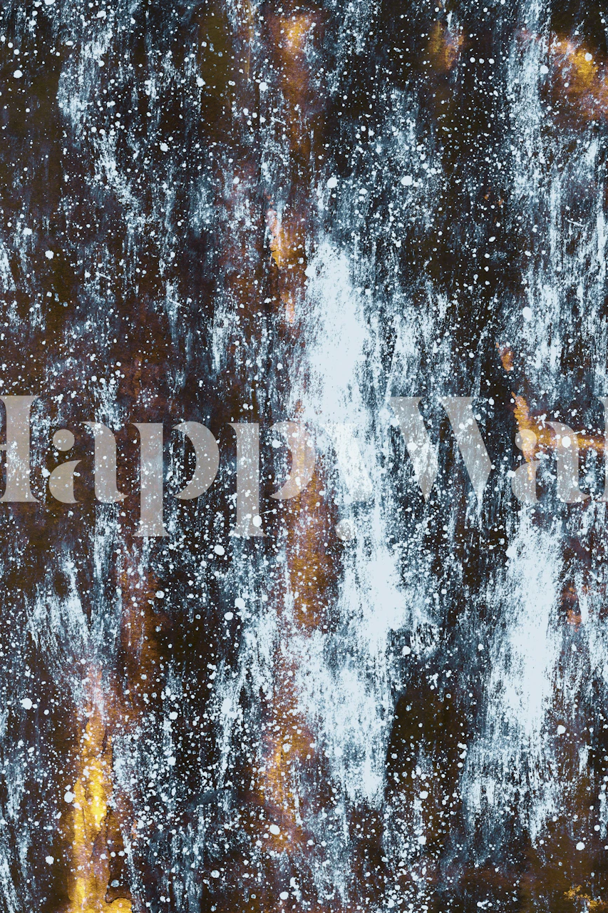 Papel pintado Cosmic Sunset Sky en una habitación