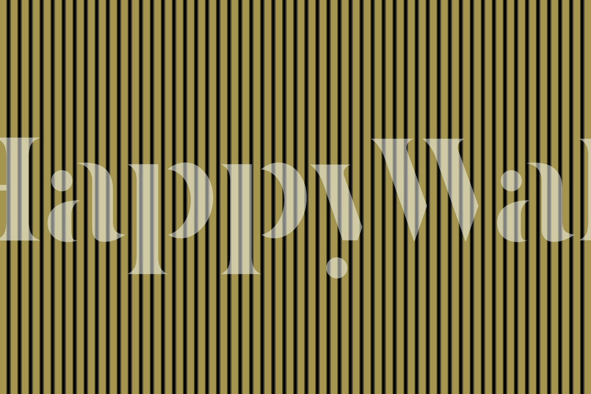 Ταπετσαρία Mid-Century Bauhaus Slat Wood σε ένα δωμάτιο