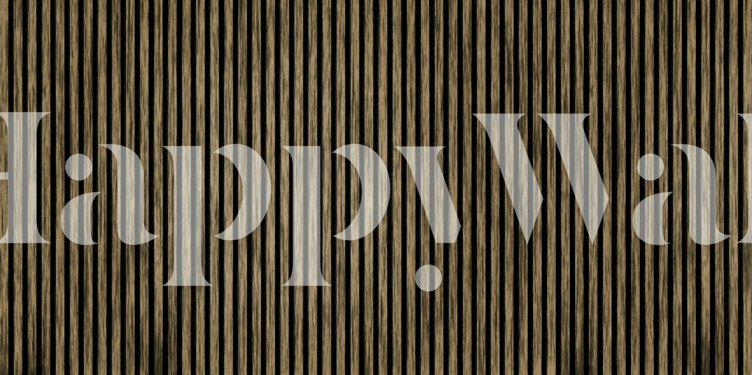 Urban Wood Slat Chic wallpaper image