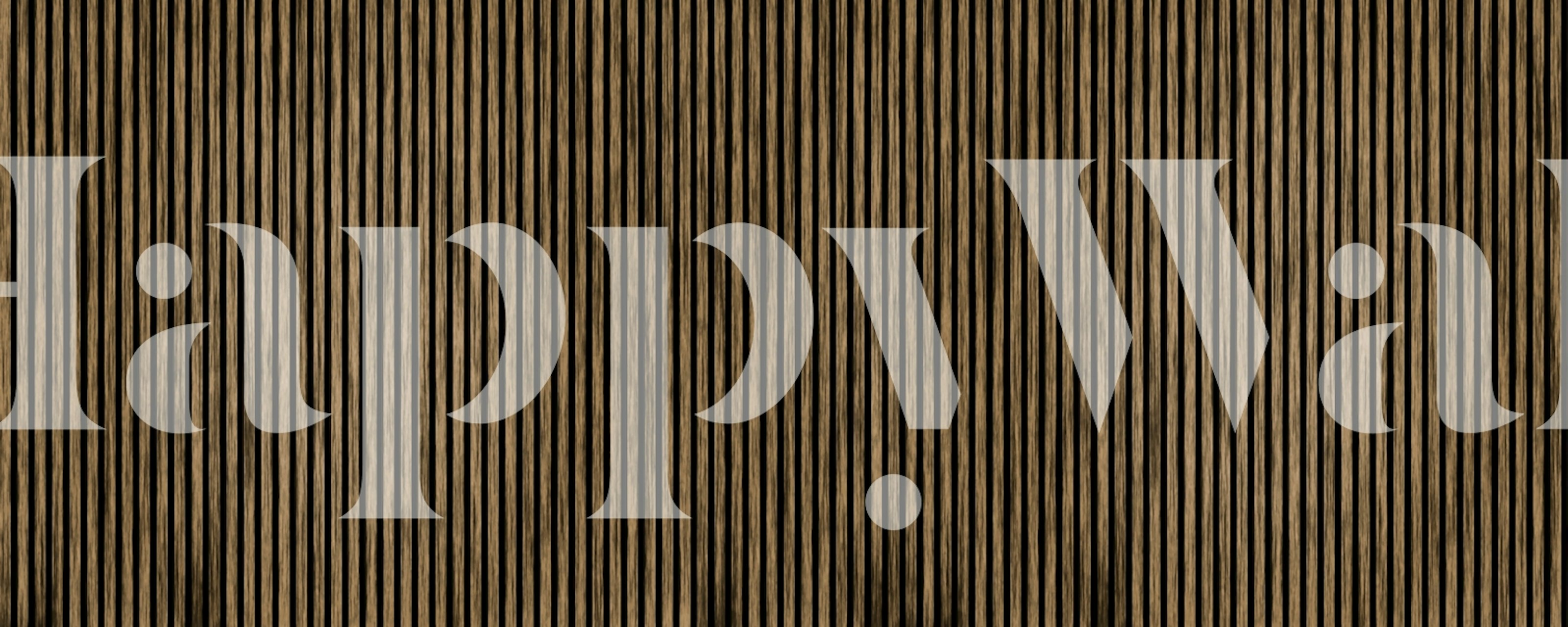 Urban Wood Slat Chic wallpaper image