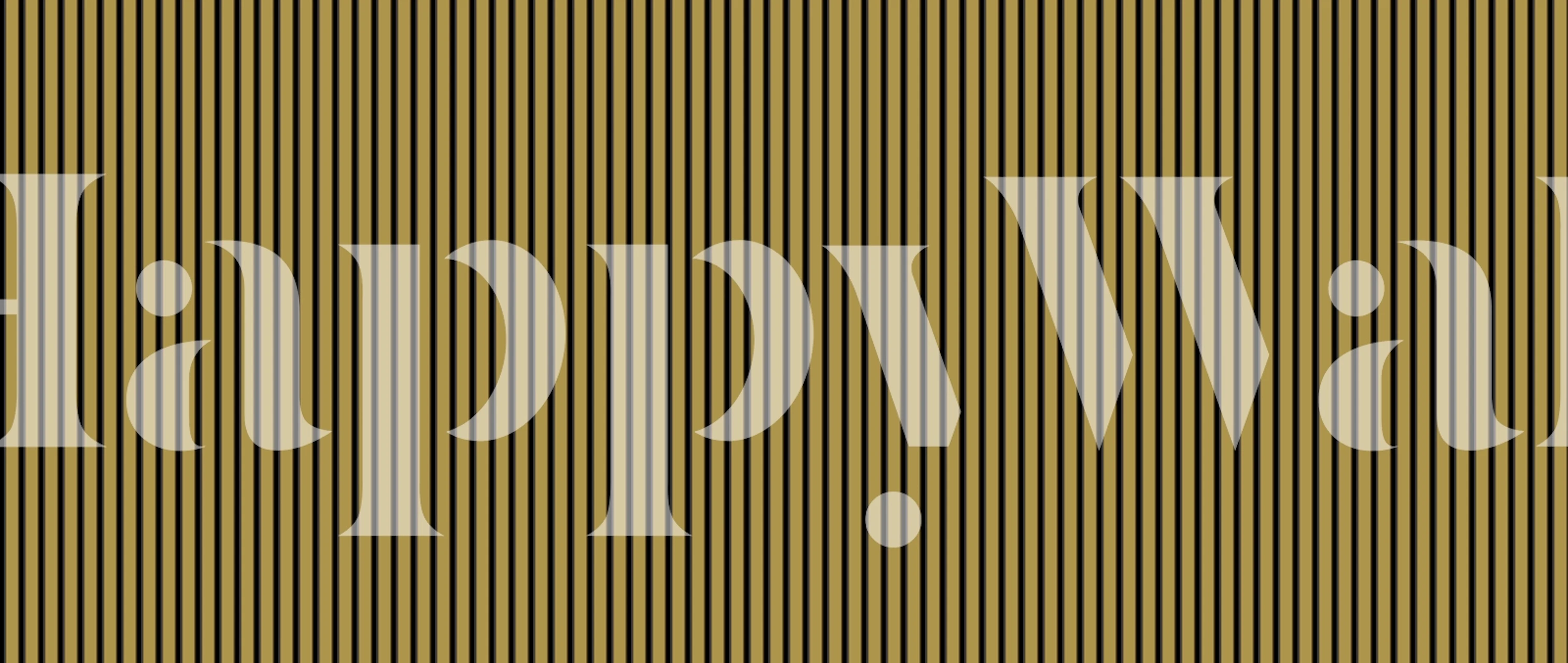 Contemporary Gold Lines papel de parede em um cômodo