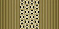 Golden Geometric Stripes wallpaper