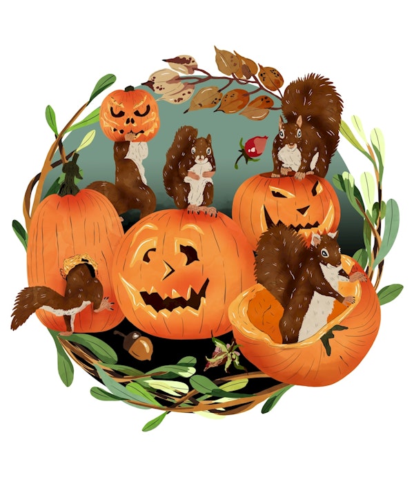 Squirrel's Halloween Bash