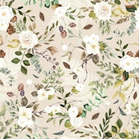 Rustic Garden Harmony papel pintado