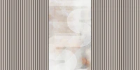 Serene Stripes Architecture wallpaper