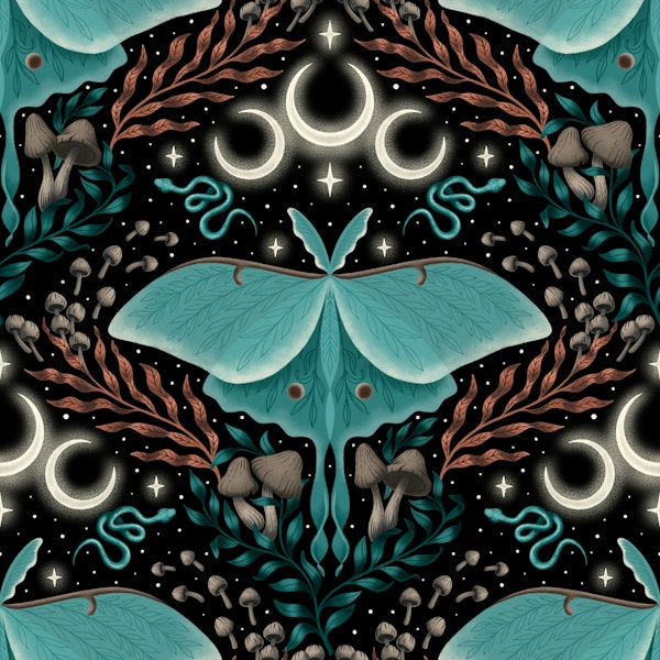 Enchanted Moth Garden