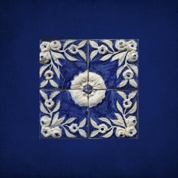 Blue tile