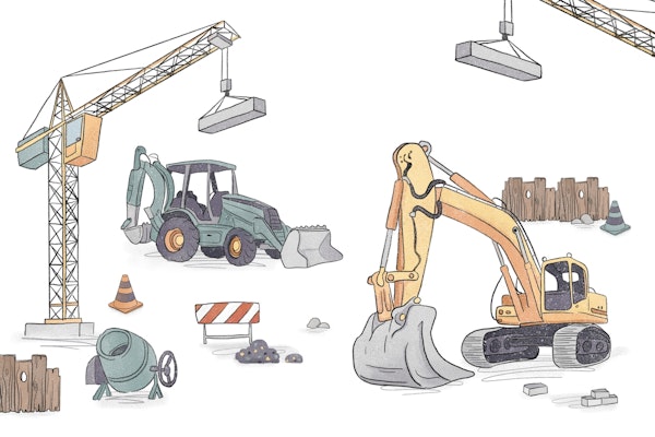 Construction Site - Mural