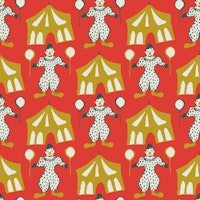 Circus Fun Festive Decor ταπετσαρία