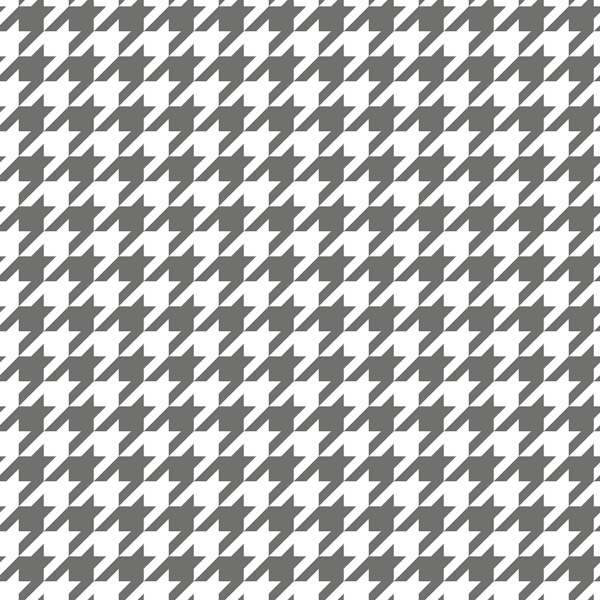 Grey and white houndstooth wallpaper