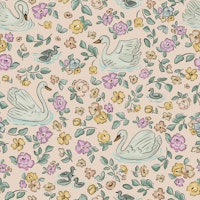 Floral Lake Serenity tapete