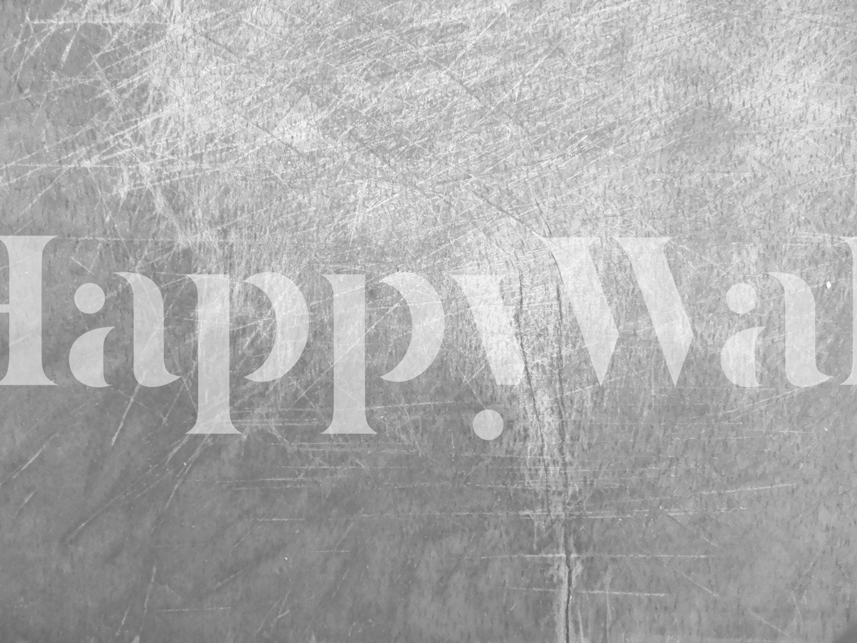 Grunge Plaster BW wallpaper in a room