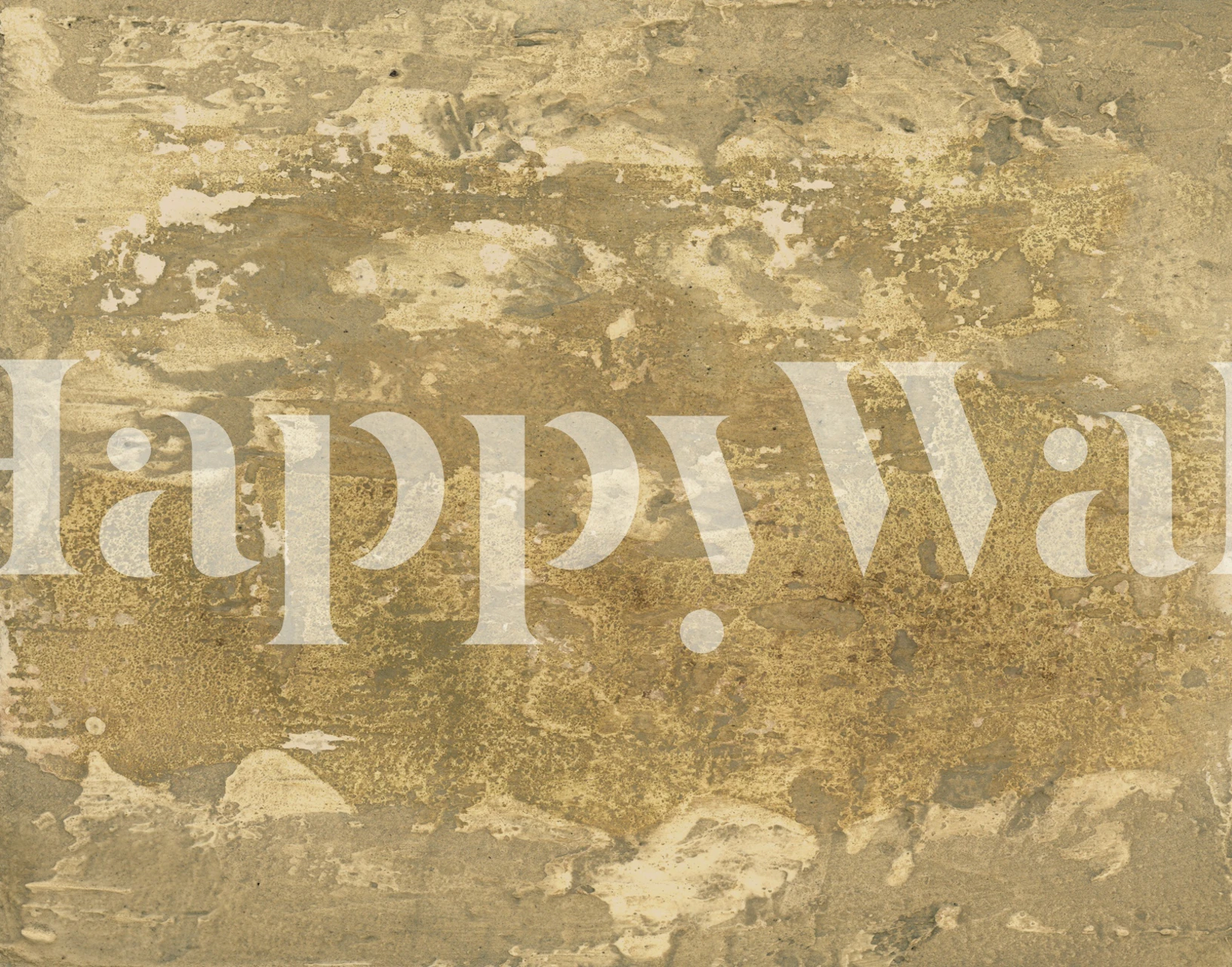 Textured gold and beige abstract wallpaper design