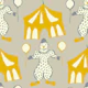 Playful Circus Nursery Scene