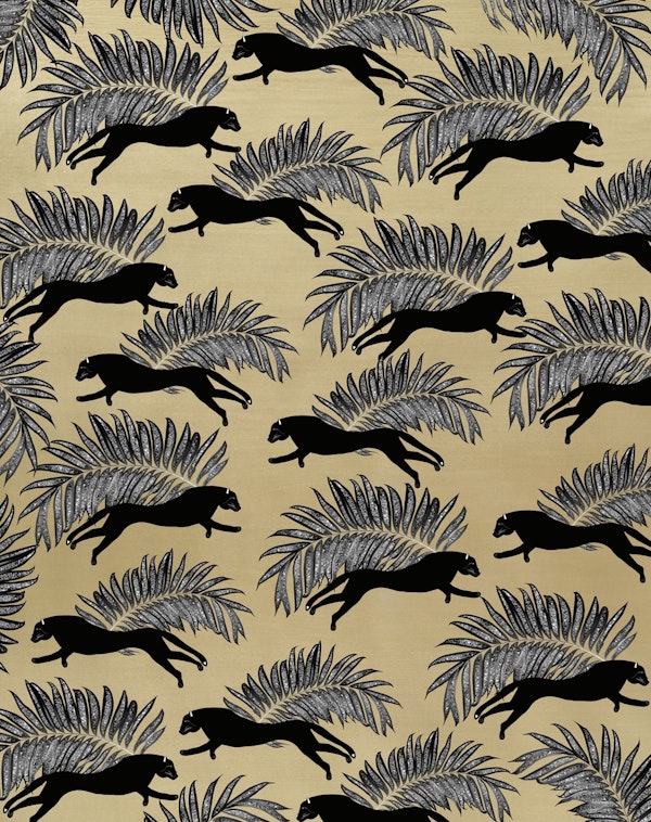 Black Panther Palm Glitter 1