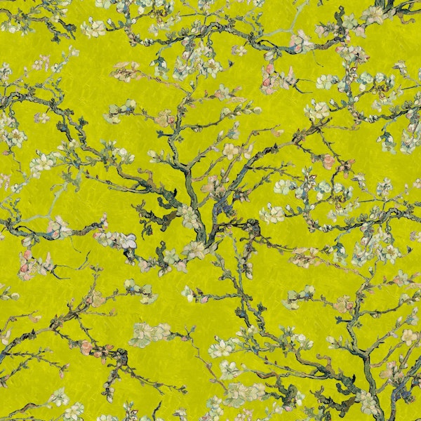 Vincent Van Gogh Almond Blossom Chartreuse