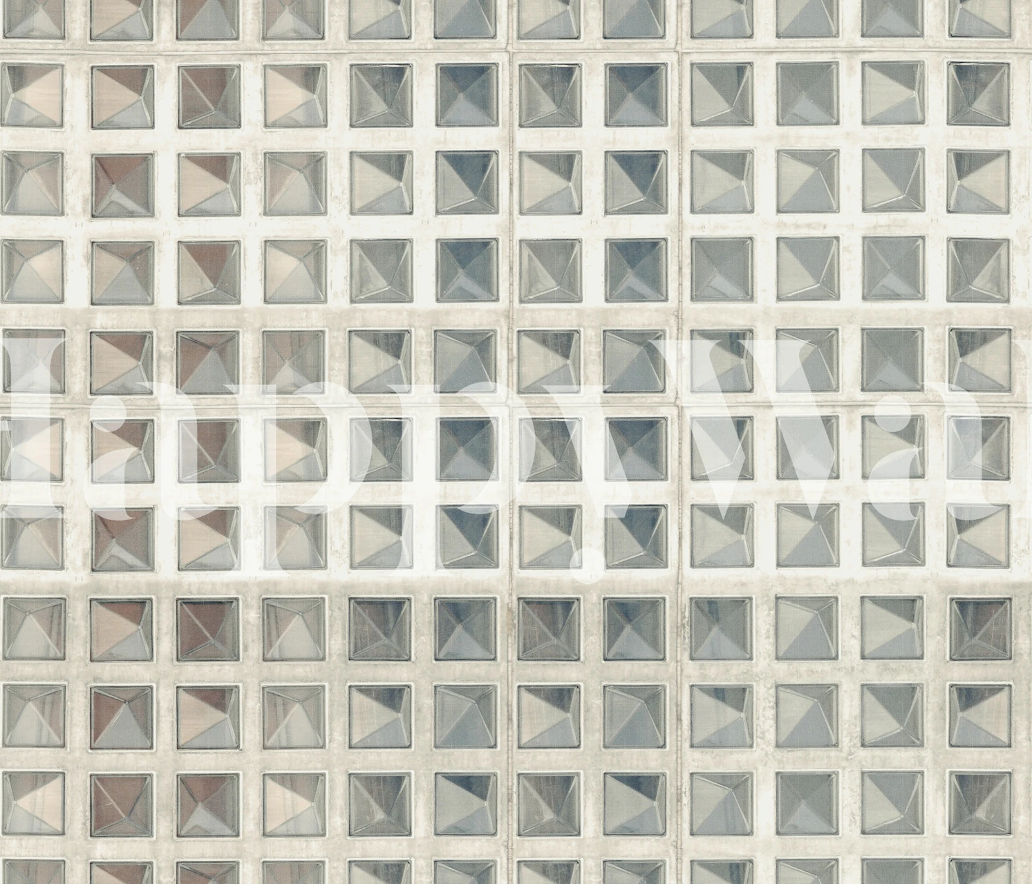 Urban Matrix wallpaper in modern interior