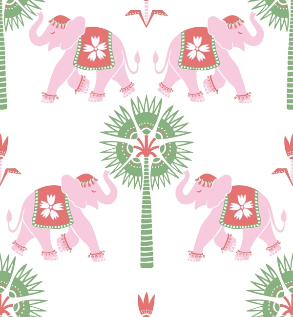 Elephant and Palm