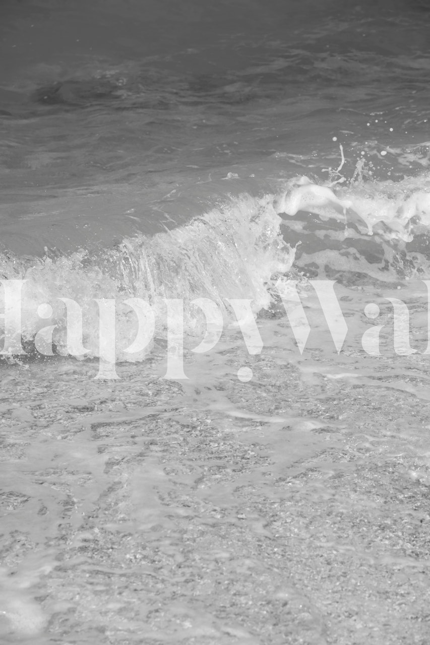 Tropische Küsten Tapete in einem Raum