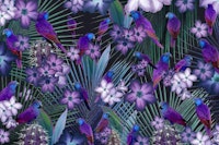 Exotic Bird Paradise 2 wallpaper