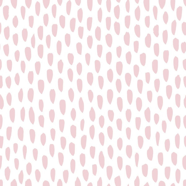 Cotton Candy Pink Brush Strokes