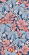 Tropical Boho - Dark Navy Blue