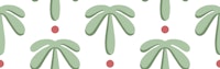 Little palms and dots - green and red tapety