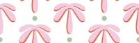 Little palms and dots - pink and green tapety