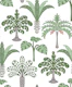 Jungle Palms - green