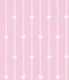 Dot and star stripes - pink