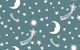 Starry Night Charm - Slate Teal
