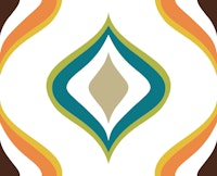 Retro Mod Drops 06 wallpaper