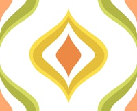 Retro Mod Drops 05 wallpaper