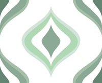 Retro Mod Drops Mint Shades wallpaper