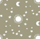 Celestial Stars Nursery- Muted Sage