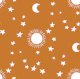 Celestial Stars Nursery- Golden Amber
