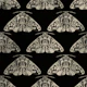 Gothic Moth Motif
