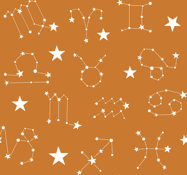Starry Constellations - Golden Amber