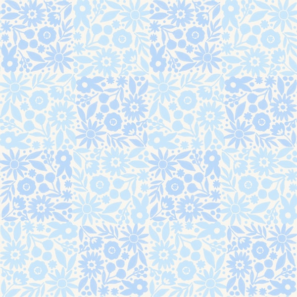 Floral Checkers - Winter