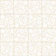 Flower Grid - Cream