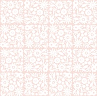 Flower Grid - Pink papiers peint