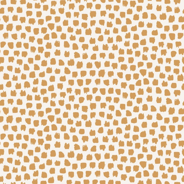 Abstract Dots Scandi Yellow