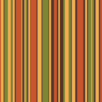 Retro Stripes 50s 60s 70s Avocado Orange behang
