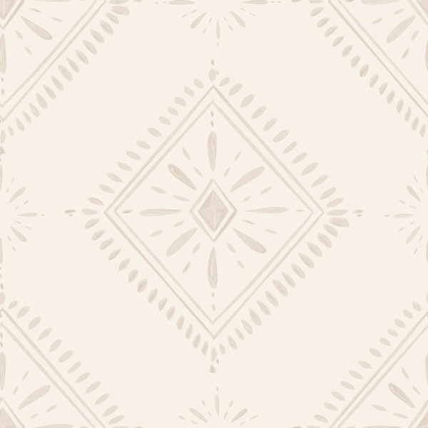 Contemporary Beige bohemian Style