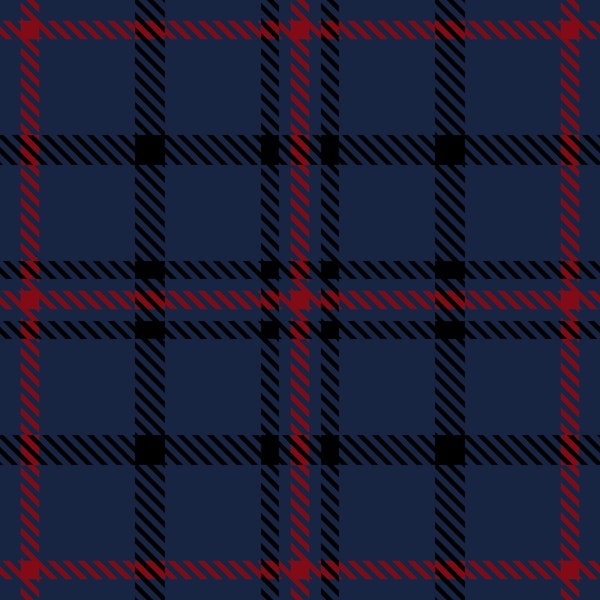 Navy blue tartan wallpaper