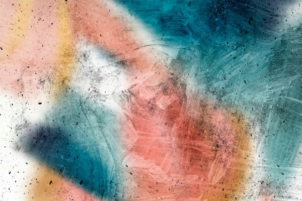 Textured Color Splash Abstract