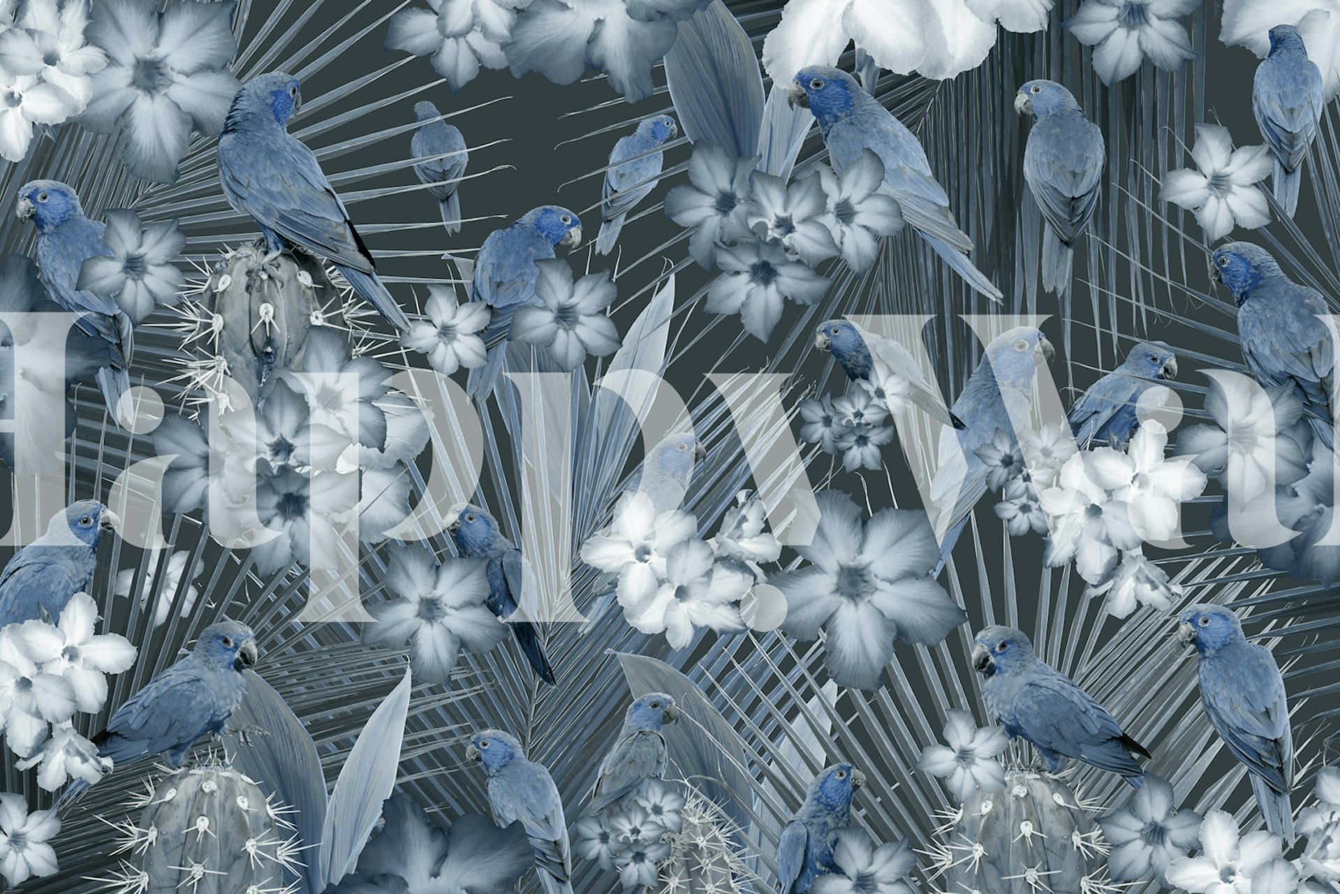 Tapeta Exotic Bird Paradise 3 v pokoji