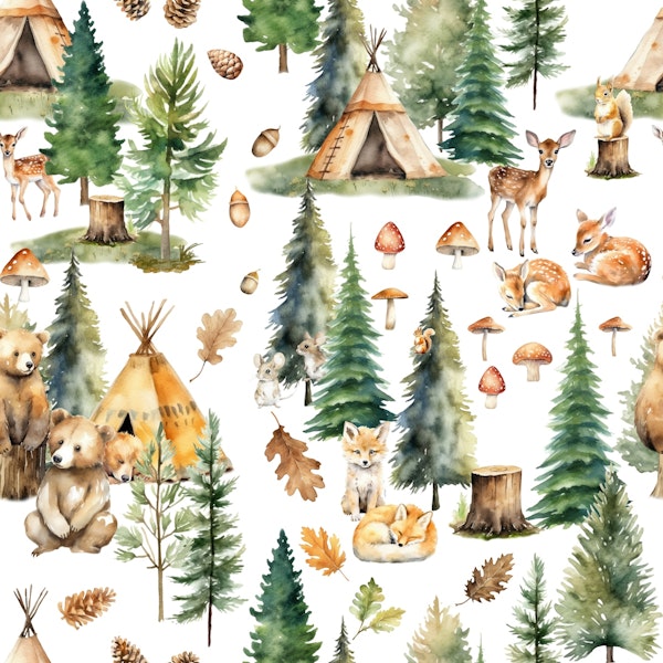 Mystic Woodland Animals