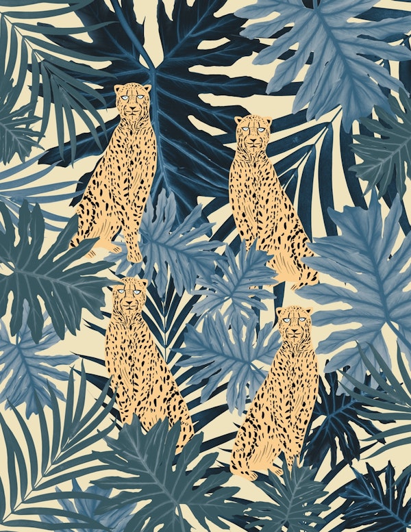 Summer Cheetah Jungle Vibes 1
